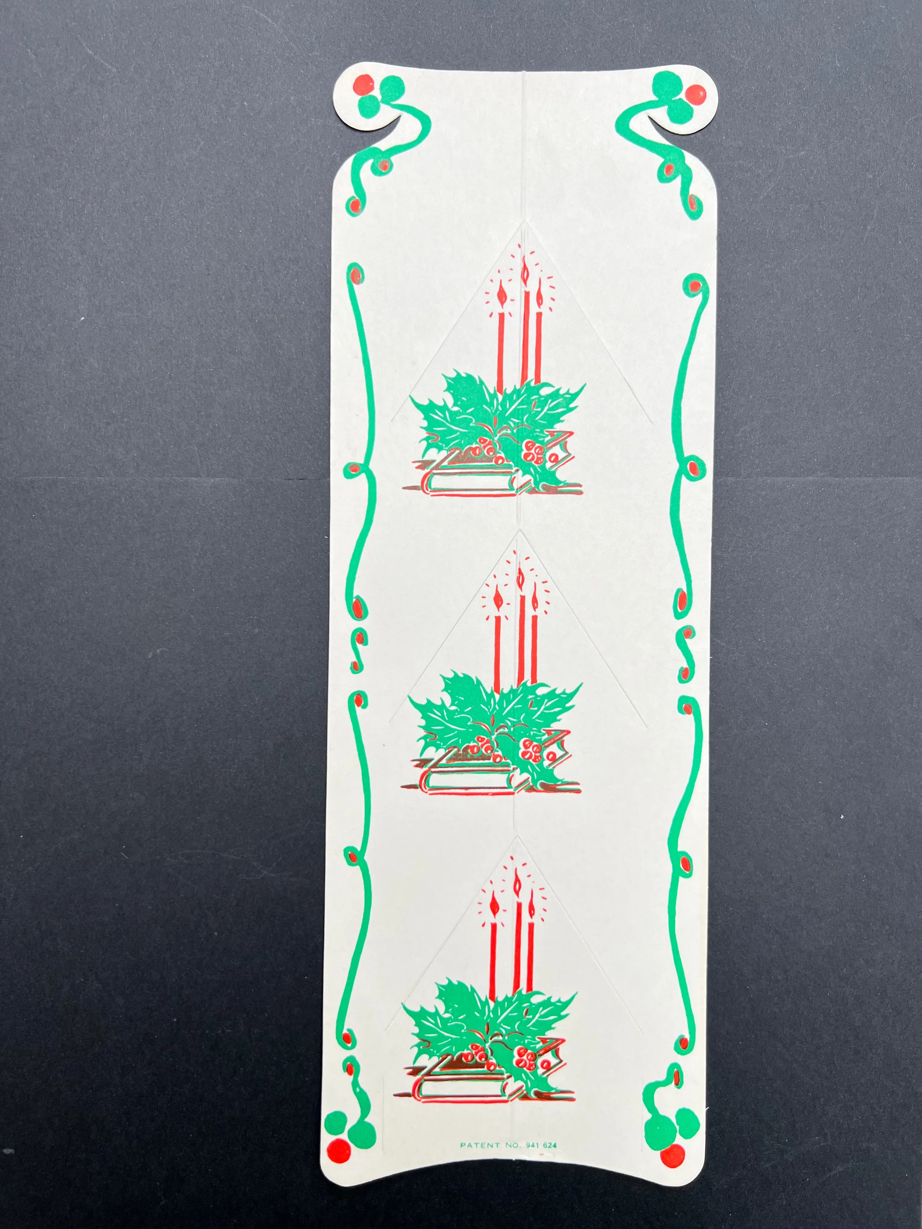 10 vintage Christmas Card Holders