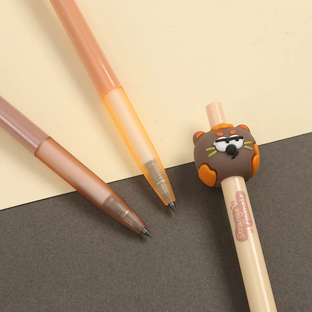 22602 ANIMALS CARTOON RETRACTABLE GEL PEN-36