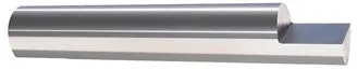 710-187300: 3/16 in. Dia x 3 in. Carbide Split End Blank; Single End, 1/2 Split, C-2 Grade, Ground & Polished, USA