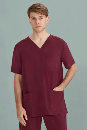 Biz Care Mens Avery V-Neck Scrub Top (CST945MS)