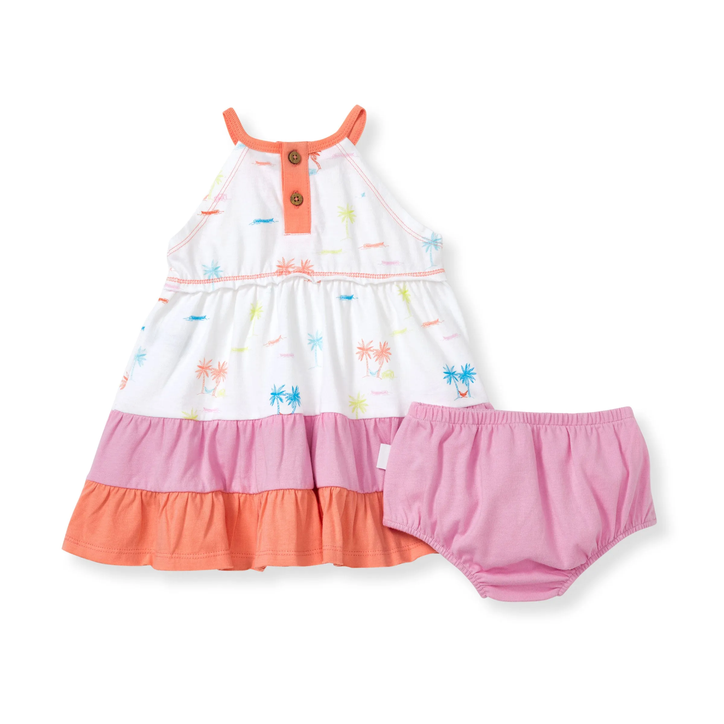 Burt's Bees Organic Baby Beach Shack Organic Cotton Dress