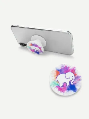 Cartoon Elephant Gasbag Phone Holder