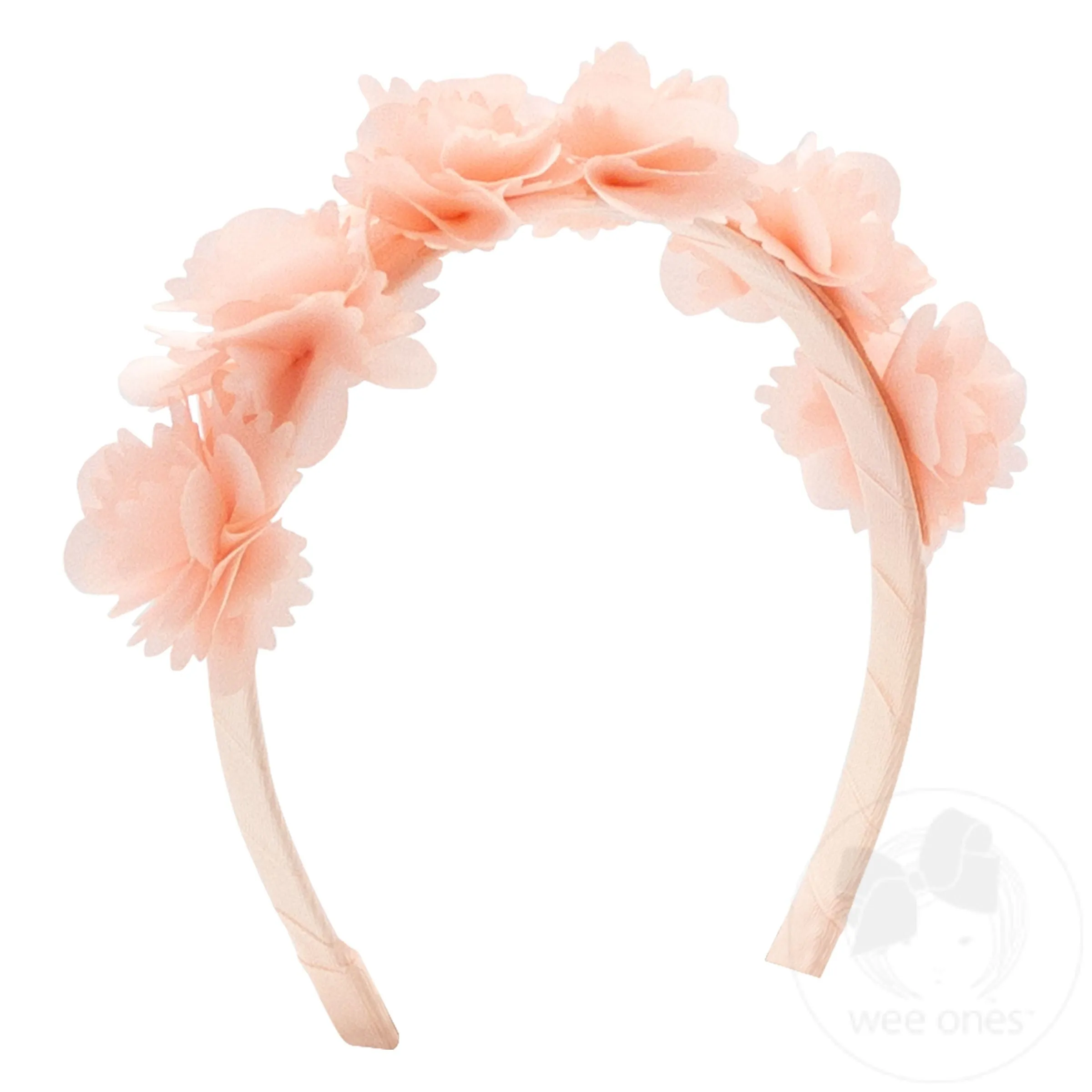 Chiffon Flower Girls Headband