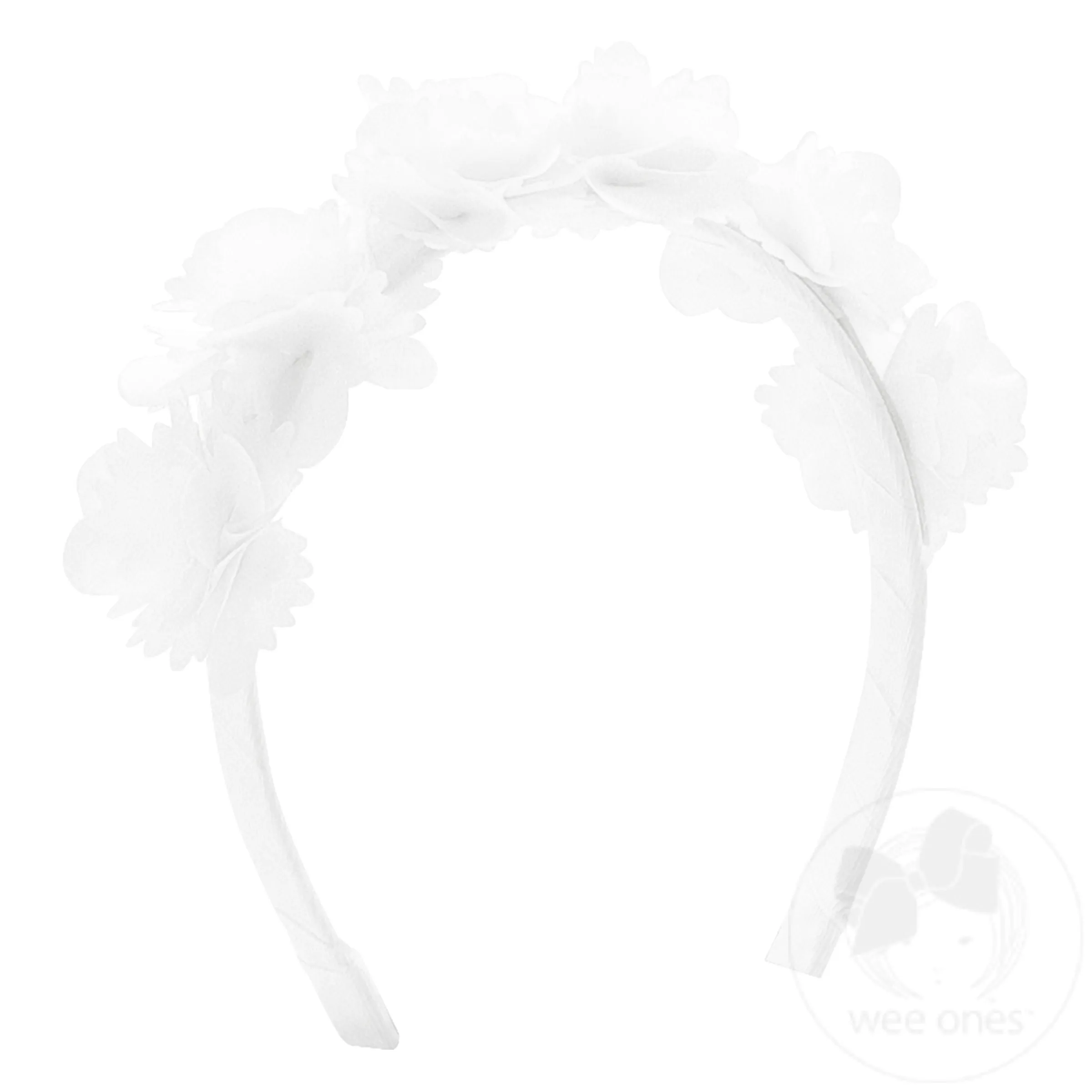 Chiffon Flower Girls Headband