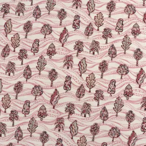 Deadstock Liberty Fabrics - Abstract Tree Landscape - Cotton Poplin