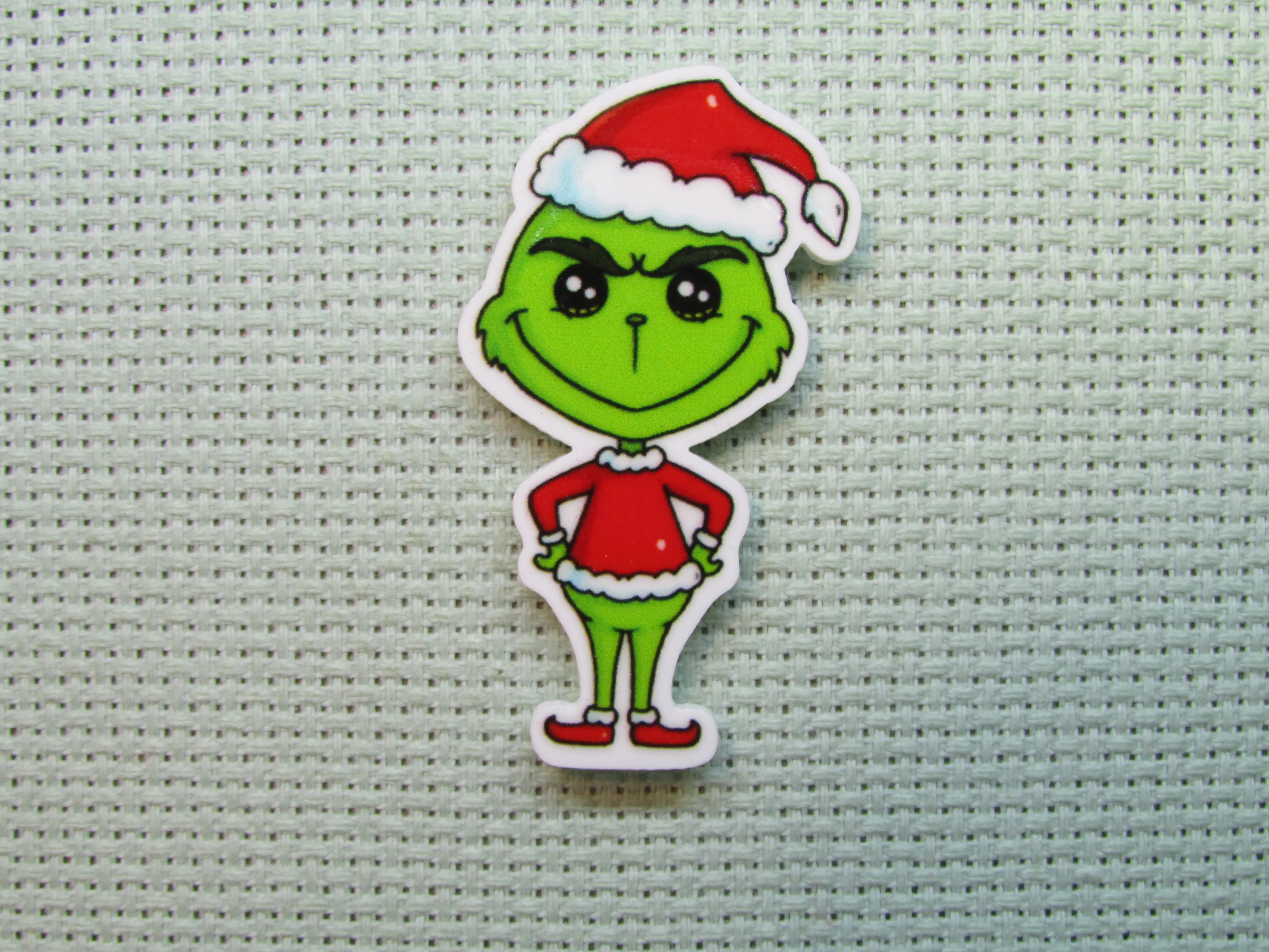 Grinch Needle Minder, Cover Minder, Magnet LAST ONE!