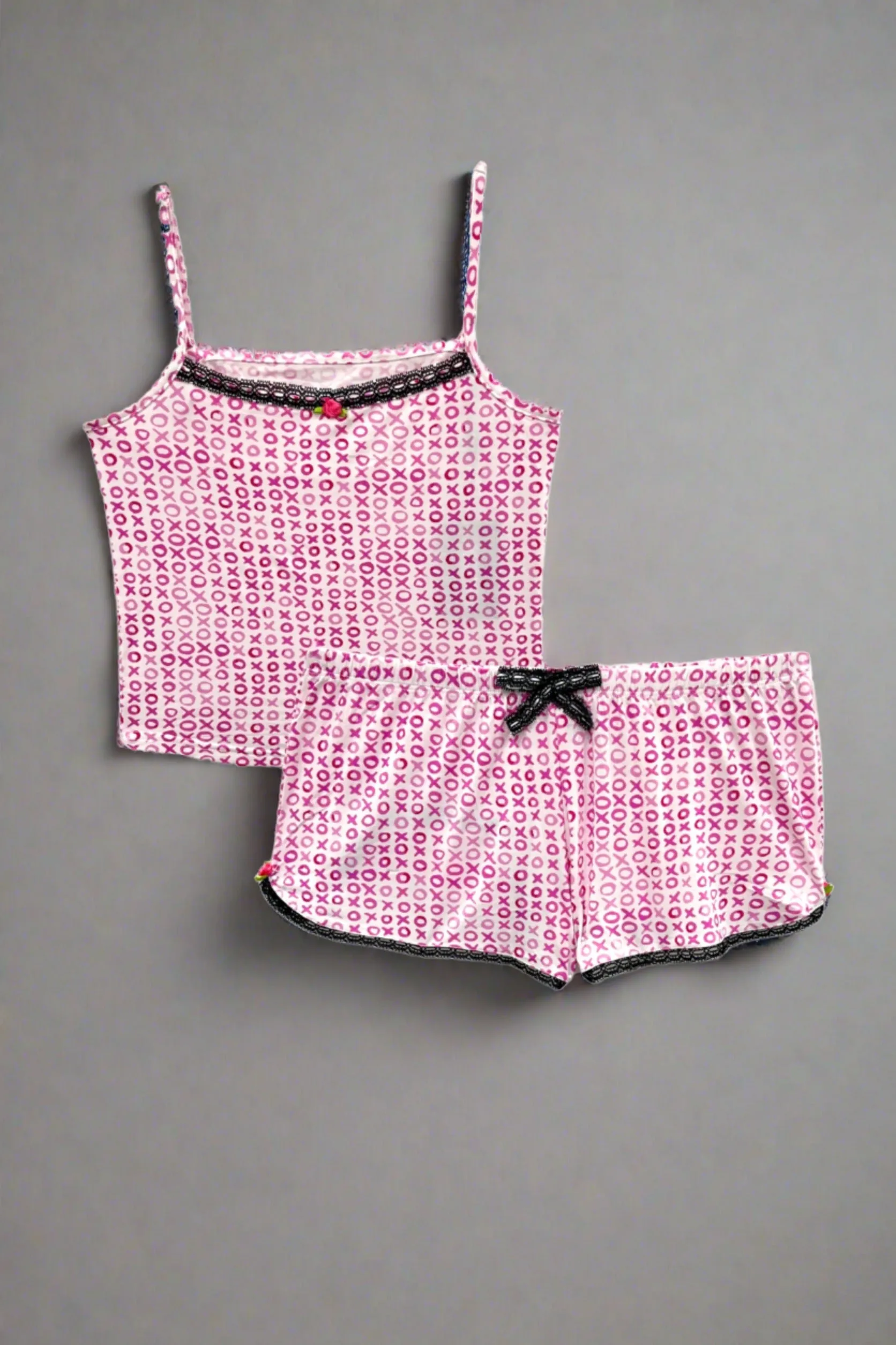 JUNIOR GEMMA SHORTS & CAMI LOUNGE SET- FINAL SALE