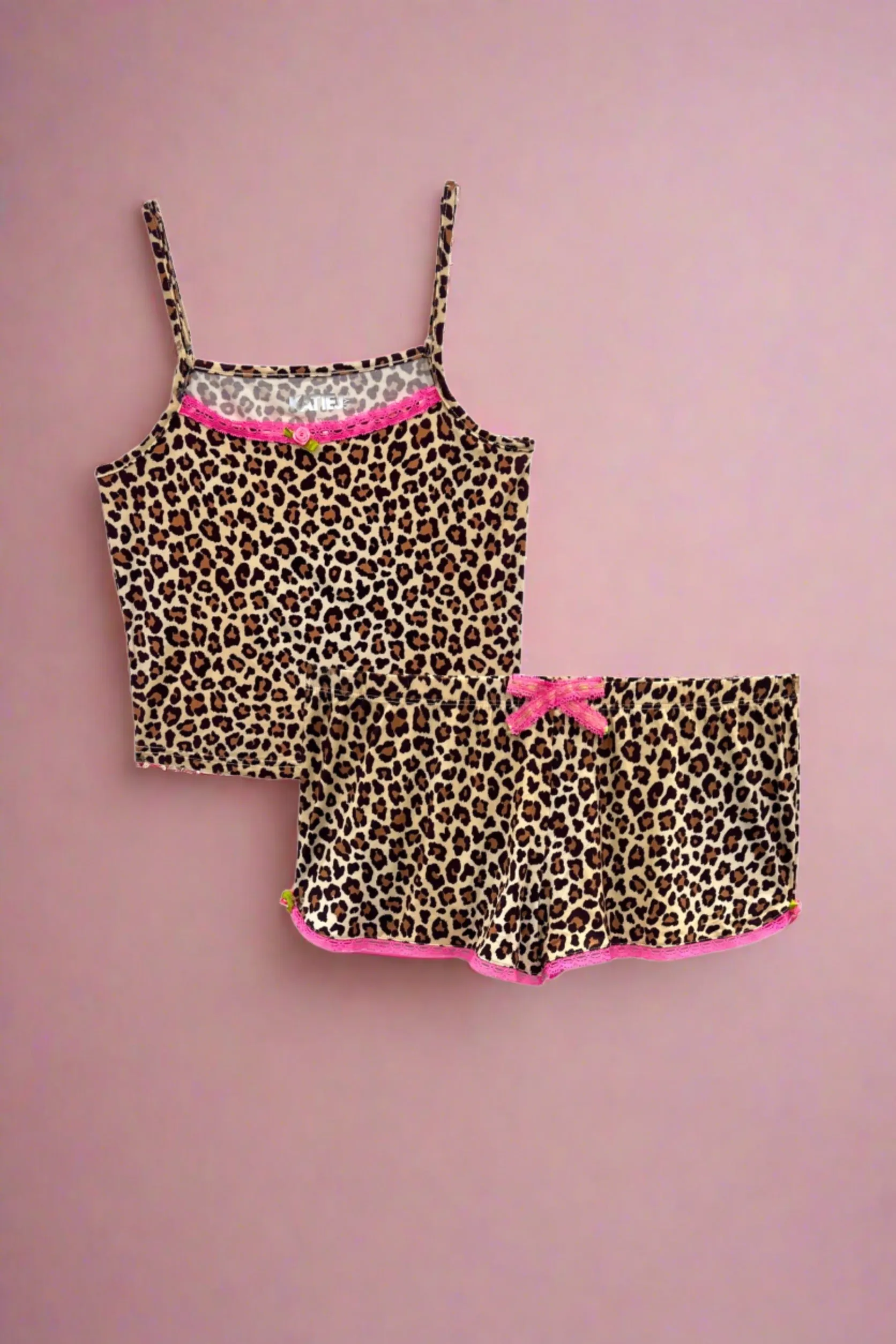 JUNIOR GEMMA SHORTS & CAMI LOUNGE SET- FINAL SALE