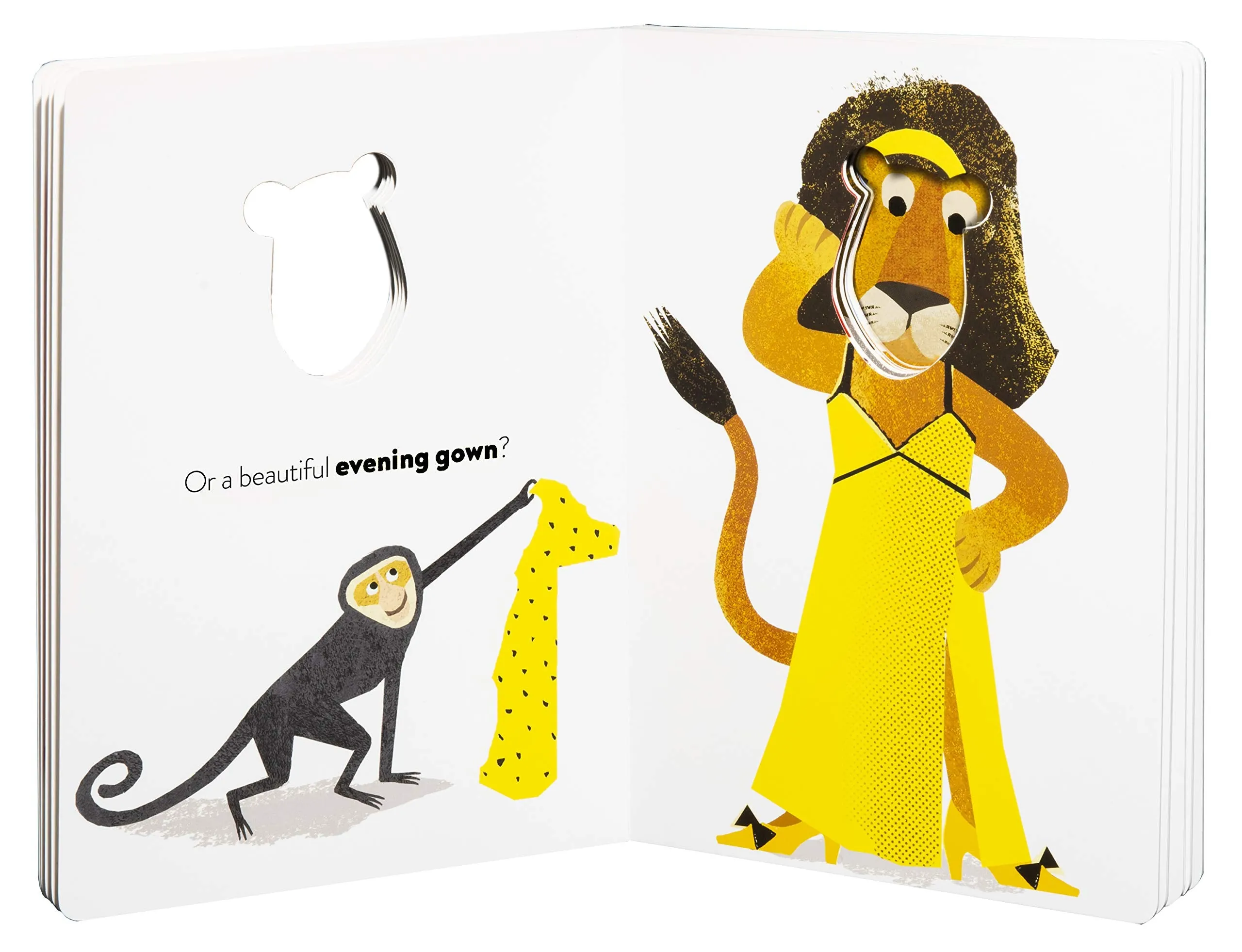 Mr. Lion Dresses Up! Board Book