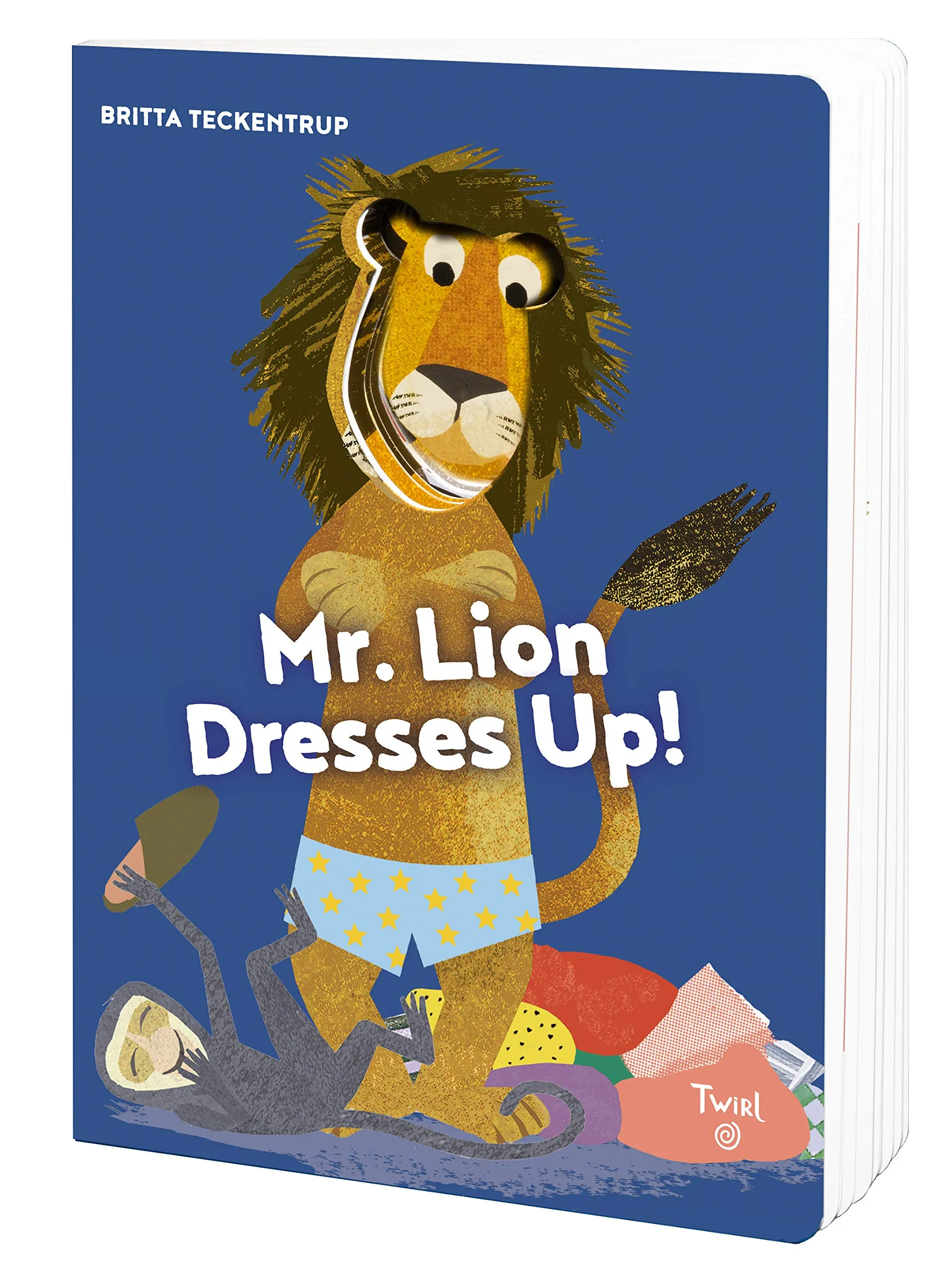 Mr. Lion Dresses Up! Board Book