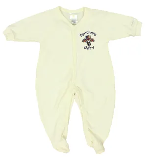 NHL Infant Florida Panthers Footed Sleeper Pajamas, Cream