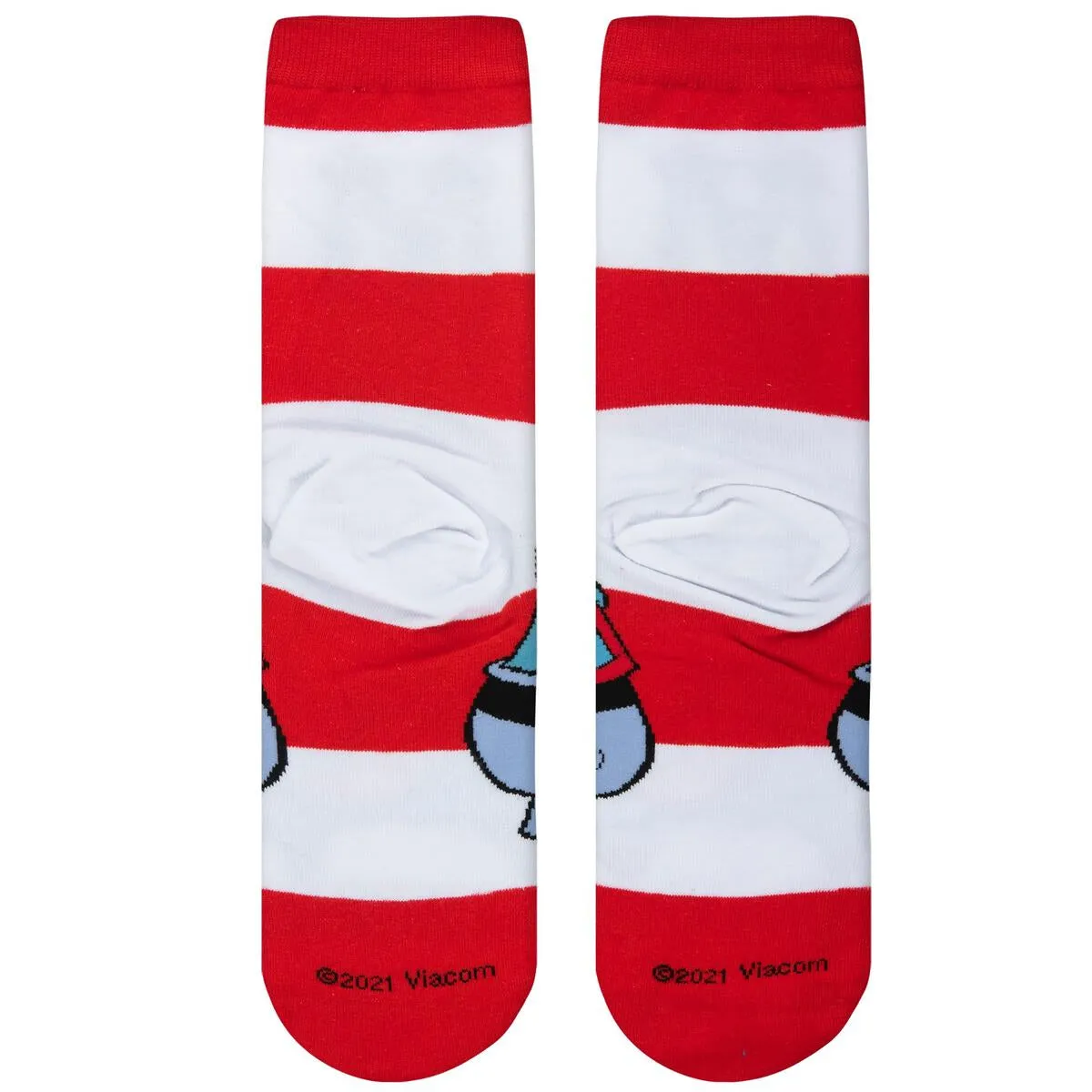 Odd Sox Men's Crew Socks - Mr Krabs (Spongebob)