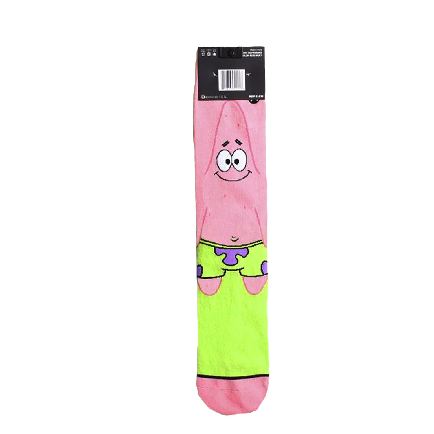 Odd Sox Men's Crew Socks - Spongebob & Patrick