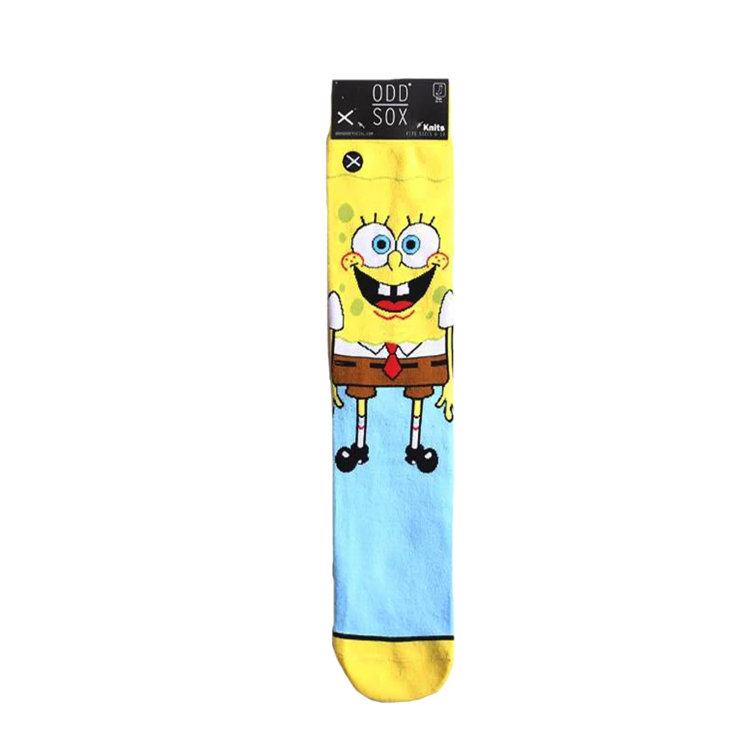 Odd Sox Men's Crew Socks - Spongebob & Patrick