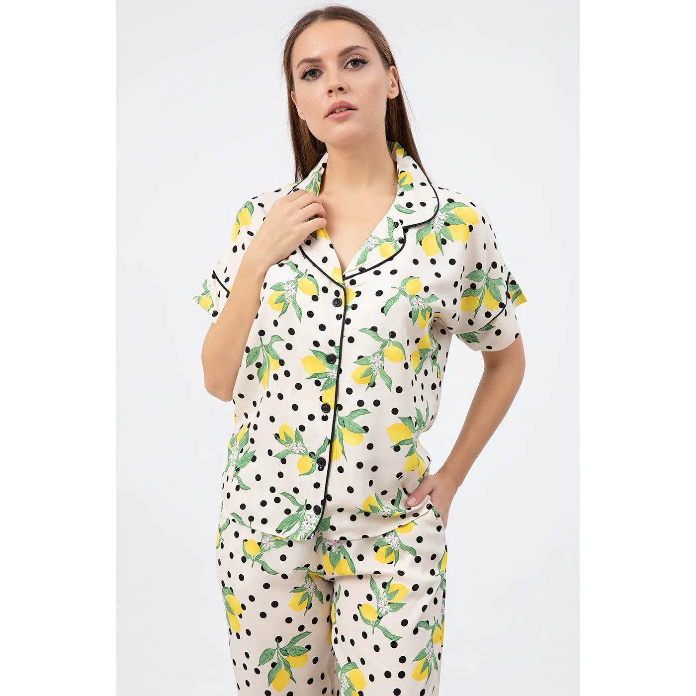 Polka Dotted PJ Set