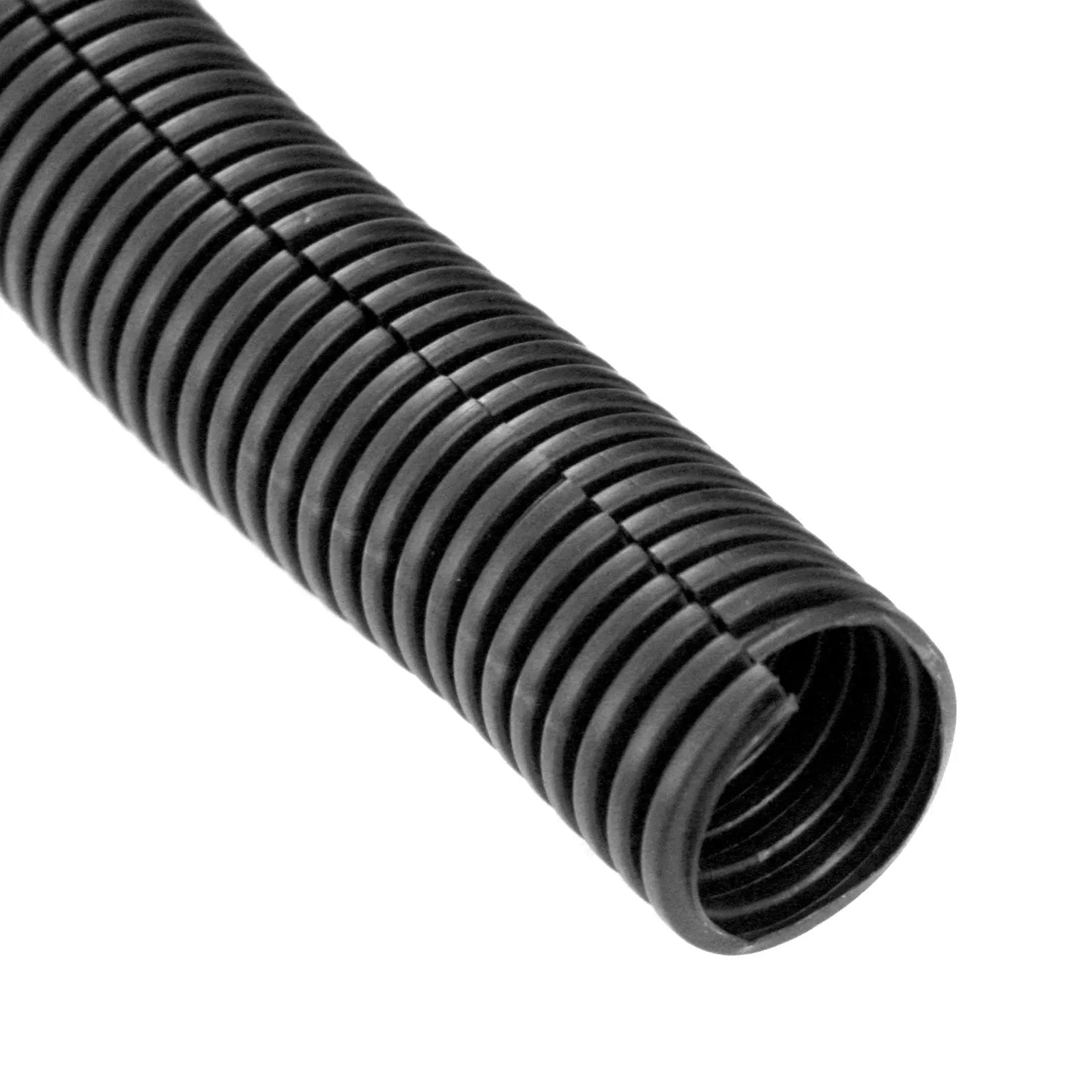 Split Loom 1/2" x 100' Black Automotive Grade