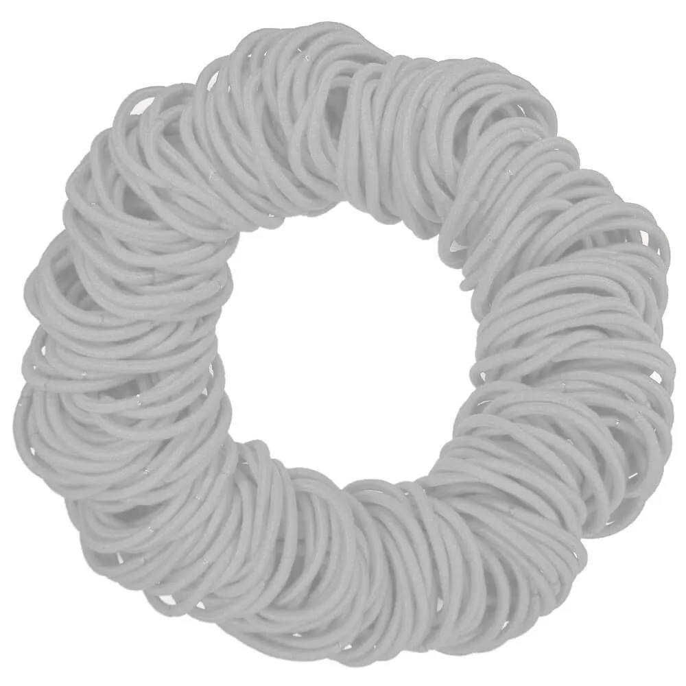 Standard 4mm Ponytail Elastics // BULK PACK of 216 pieces