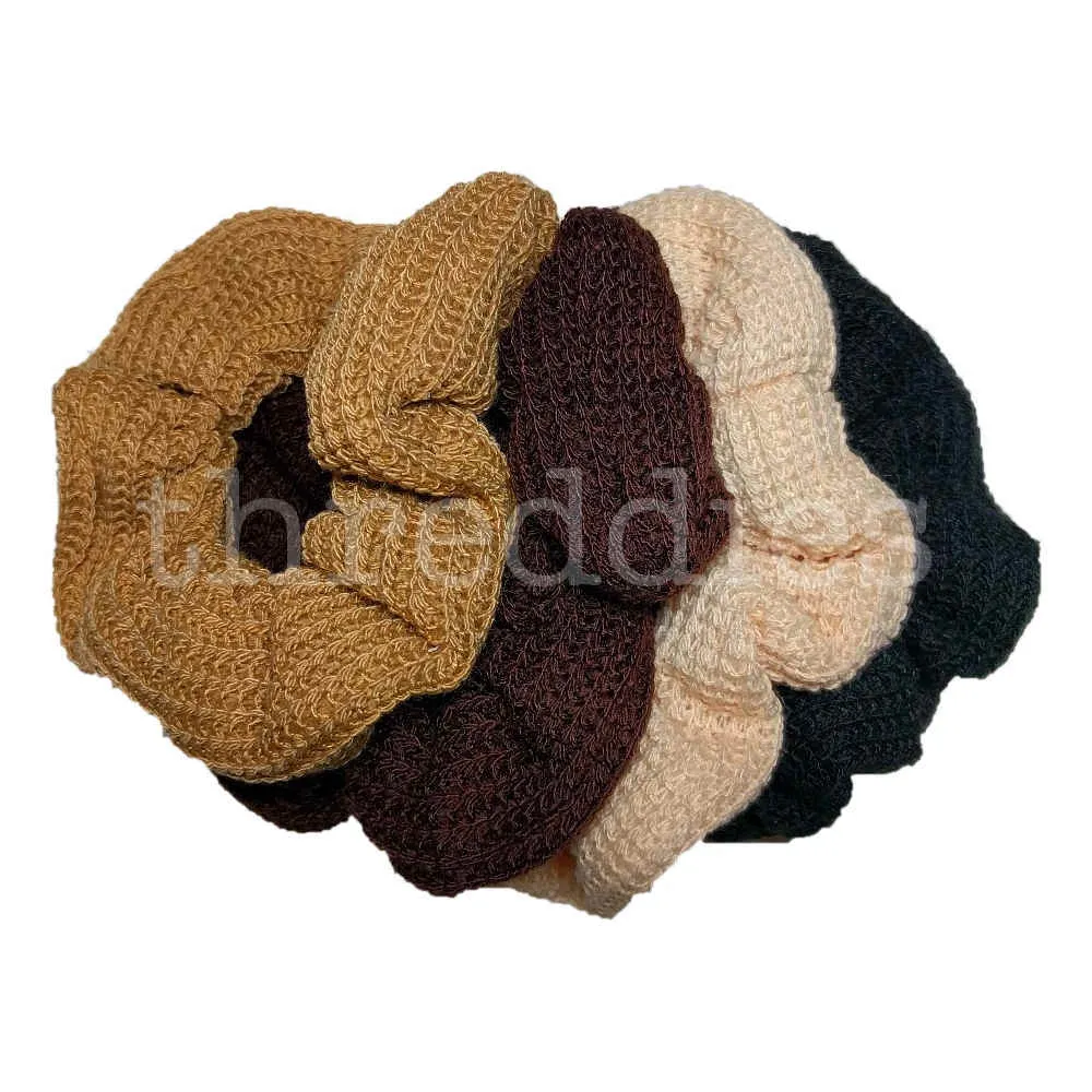 Sweater Knit Scrunchie Set