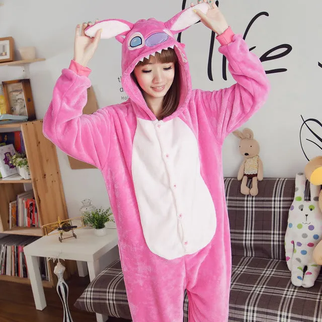 Women Pajama Flannel panda Unicorn Cartoon Cosplay Adult Onesie For Adults Animal Pajamas Adult Unicorn Pajamas Winter Onesie