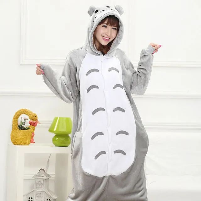 Women Pajama Flannel panda Unicorn Cartoon Cosplay Adult Onesie For Adults Animal Pajamas Adult Unicorn Pajamas Winter Onesie