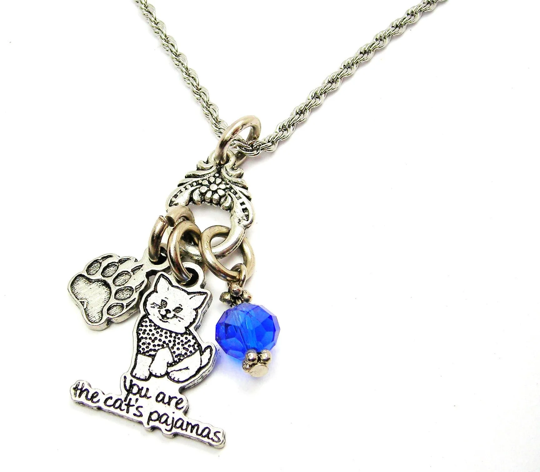 You're the Cat's Pajamas Catalog Necklace